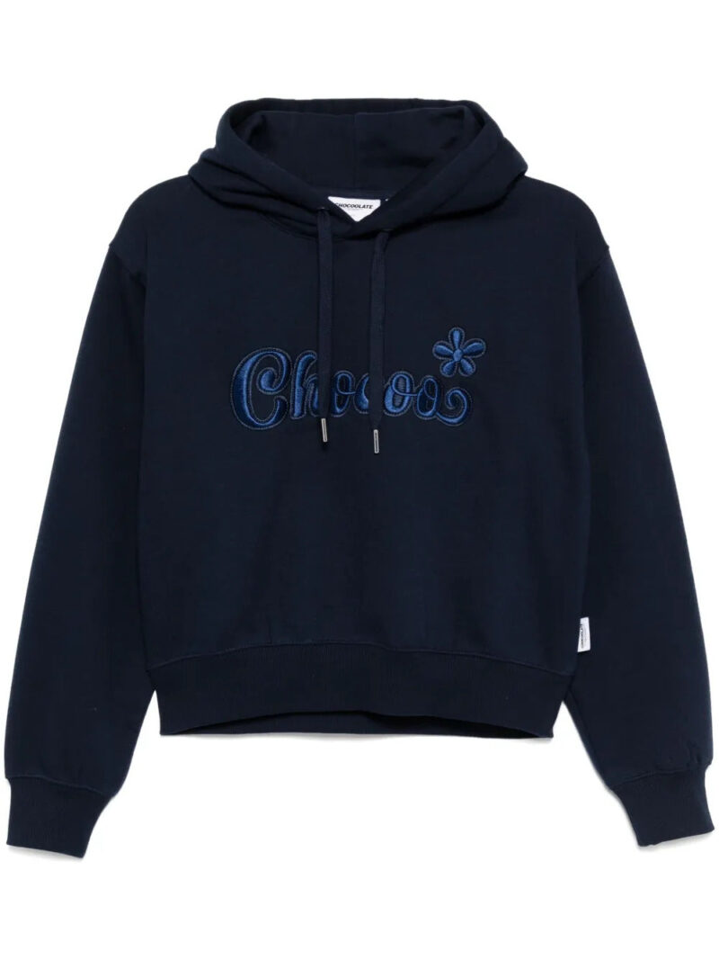 CHOCOOLATE  logo-patch hoodie