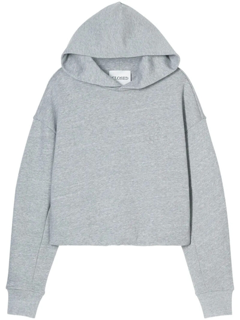Closed  Folded Hem hoodie