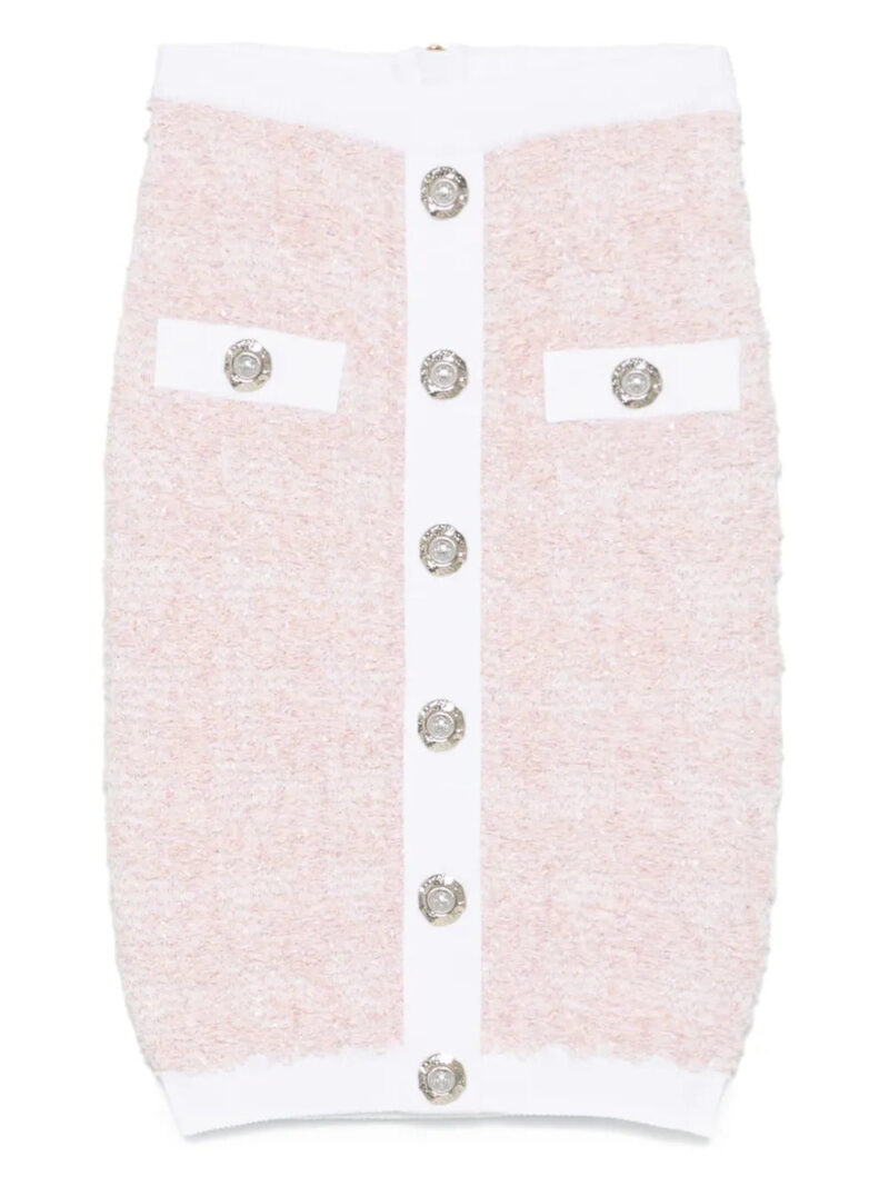 Balmain  tweed pencil skirt