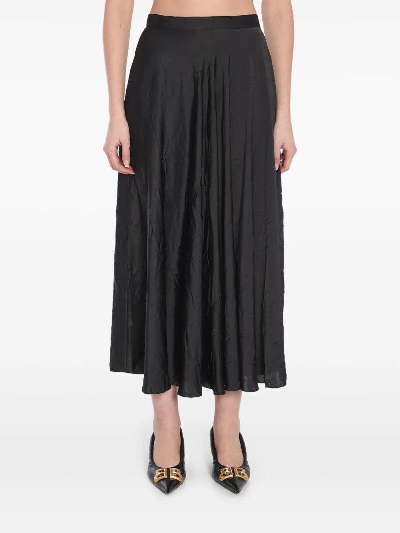 Balenciaga  asymmetrical midi skirt