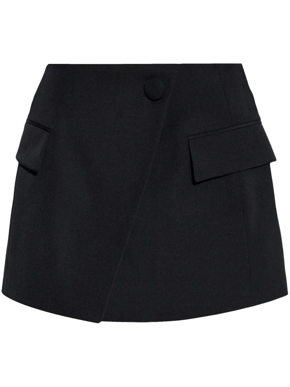 Balmain flap-pocket mini skirt