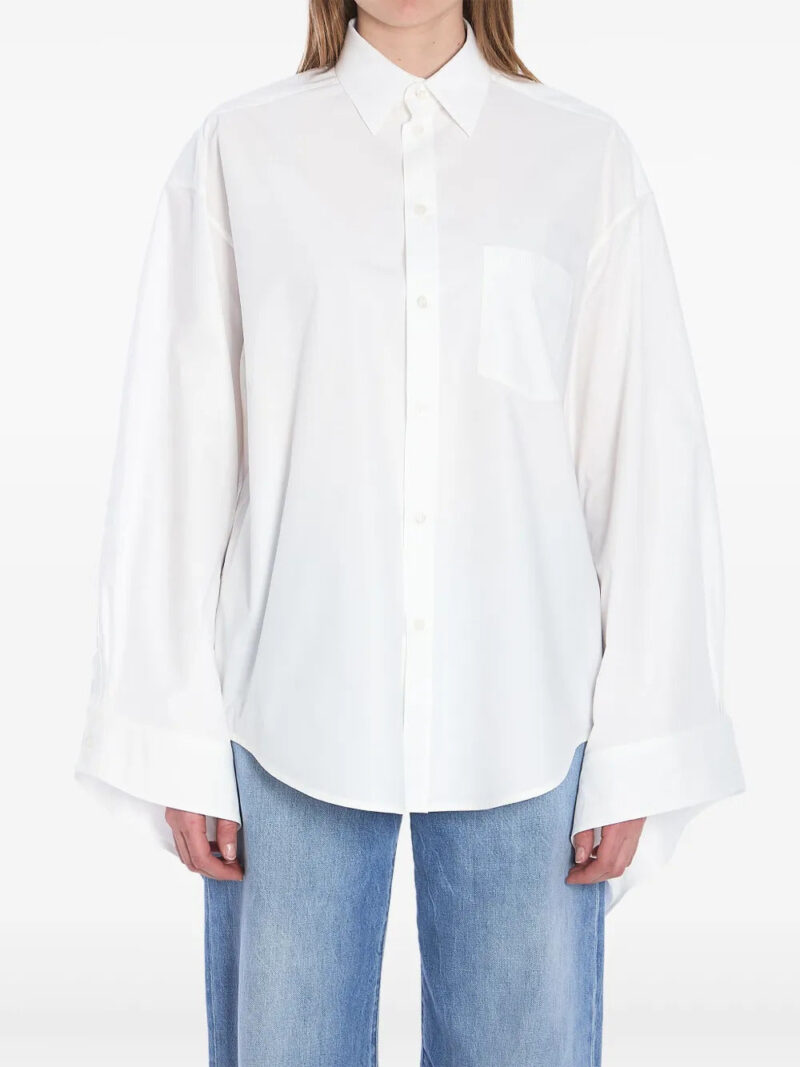 Balenciaga  tied-cuff shirt