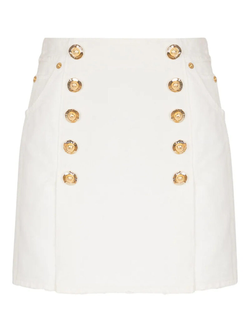 Balmain  canvas skirt
