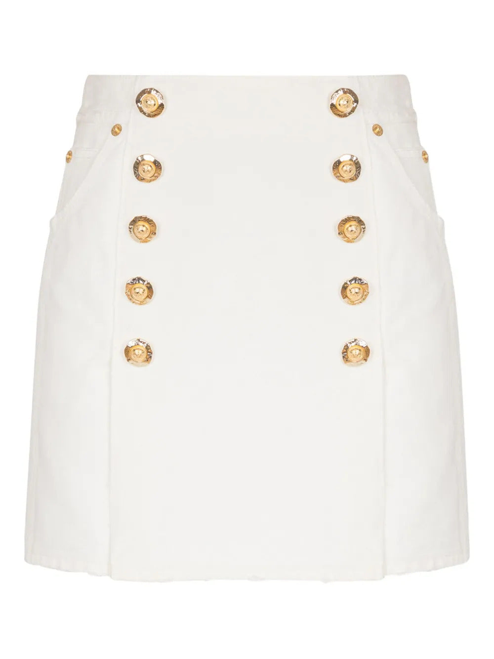 Balmain canvas skirt