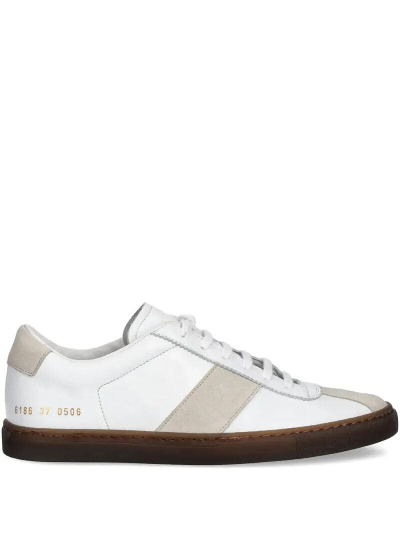 Common Projects  panelled leather sneakers