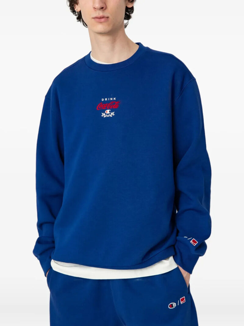 Champion  x Coca Cola embroidered-detail sweater