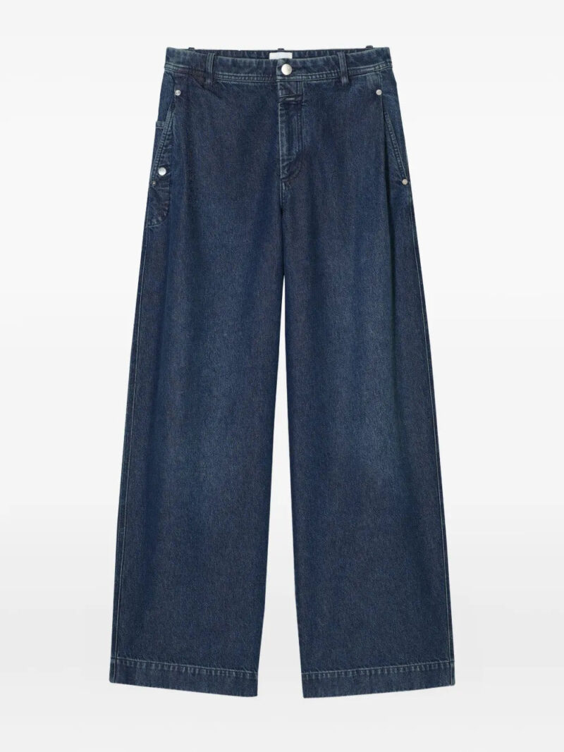Closed  logo-patch jeans