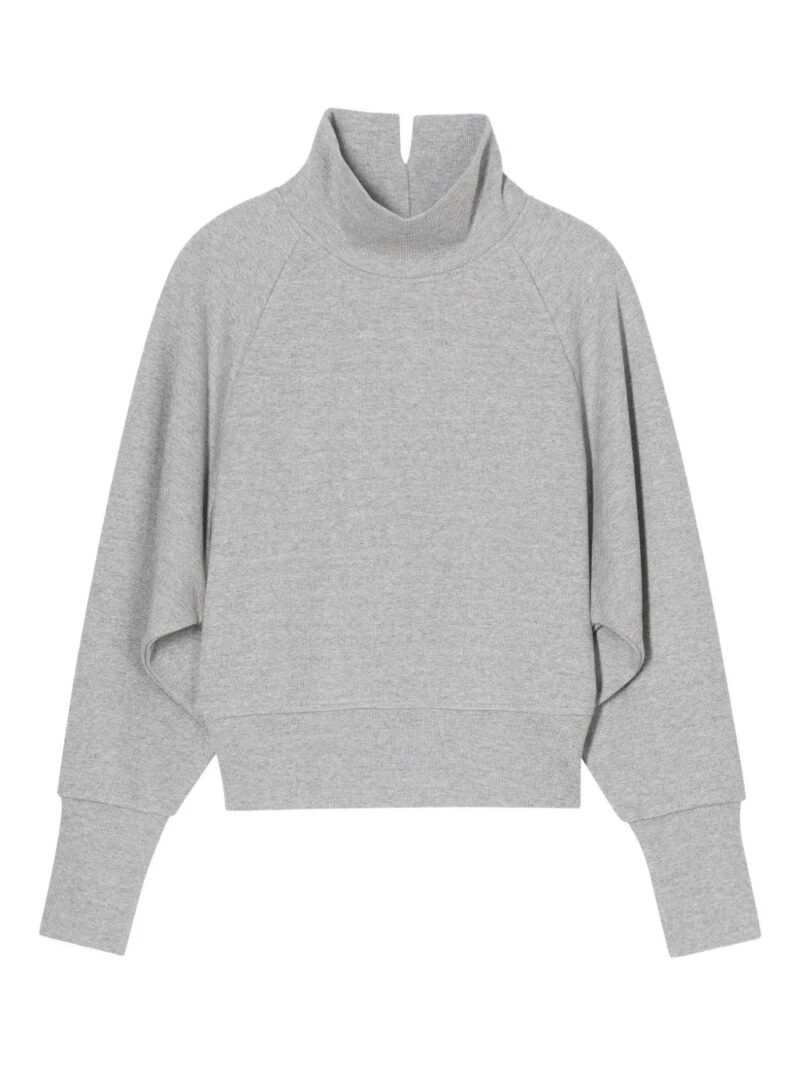 Closed  high-neck sweatshirt