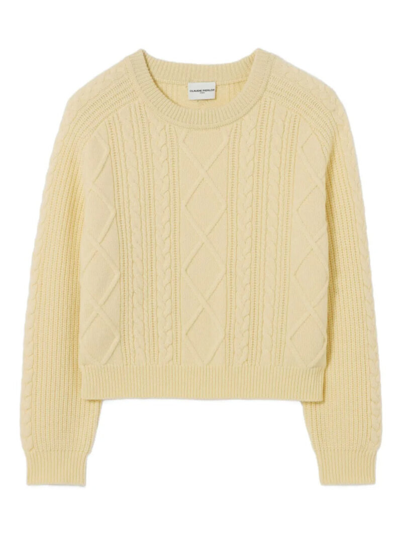 Claudie Pierlot  cable-knit sweater