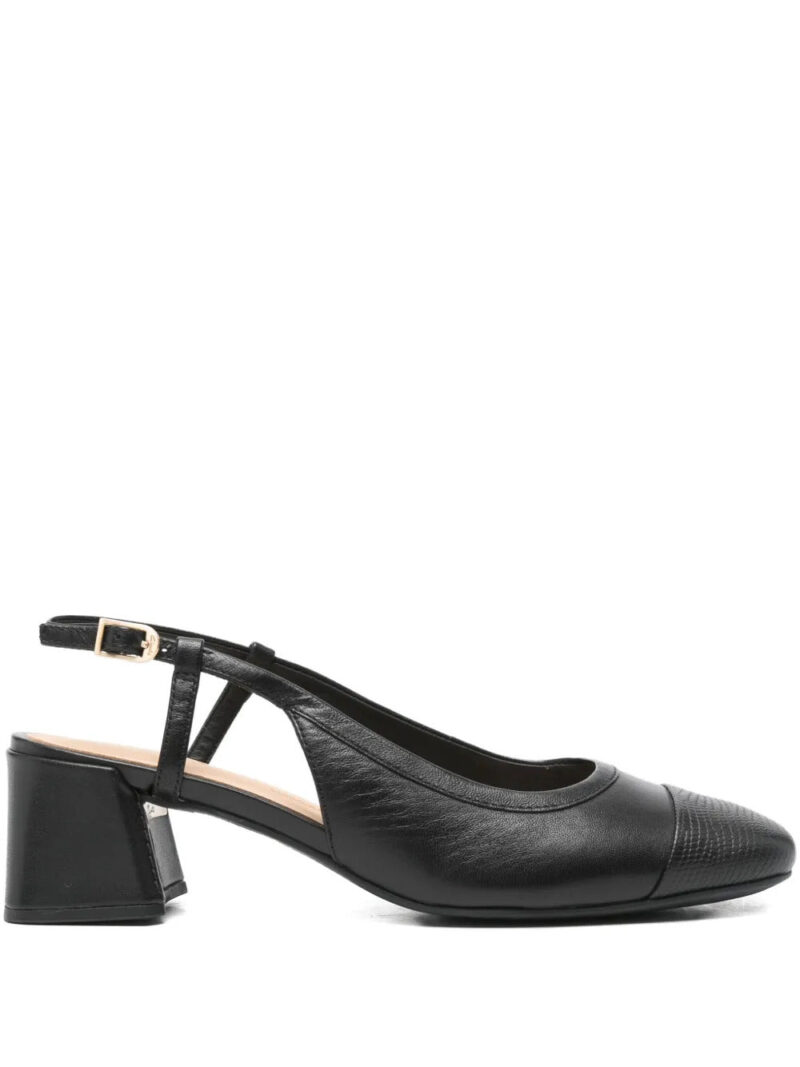 Clarks  45mm Nyta45 slingback block-heel pumps
