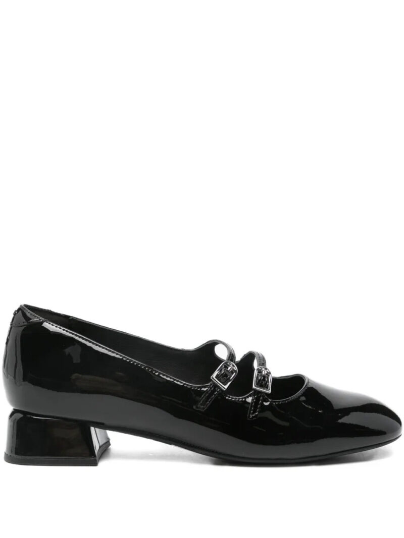 Clarks  30mm Daiss patent-leather buckled pumps