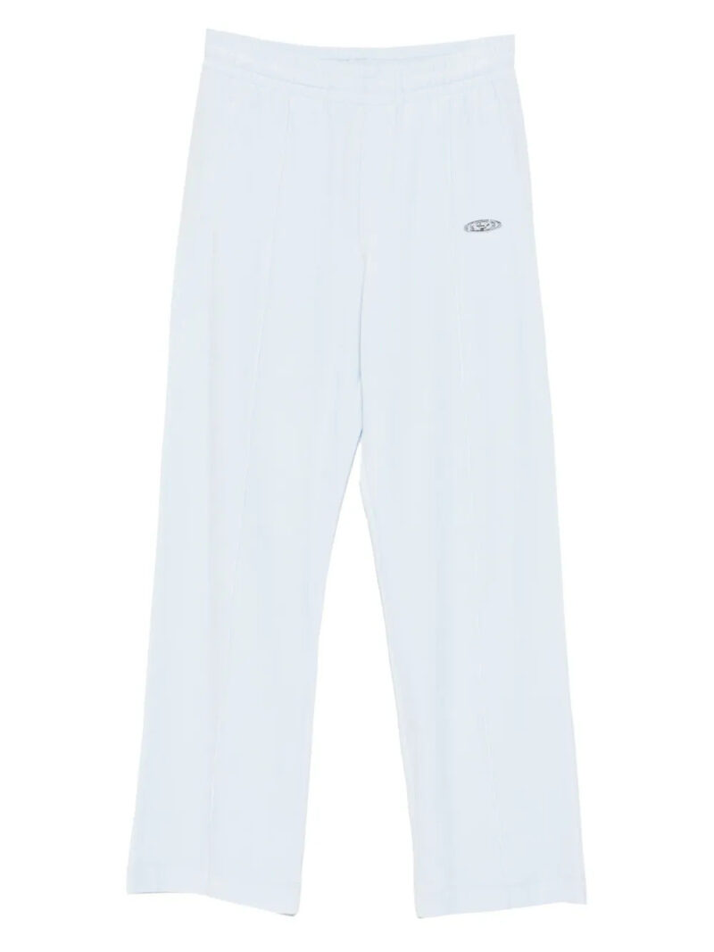 Casablanca  velour logo-plaque track pants