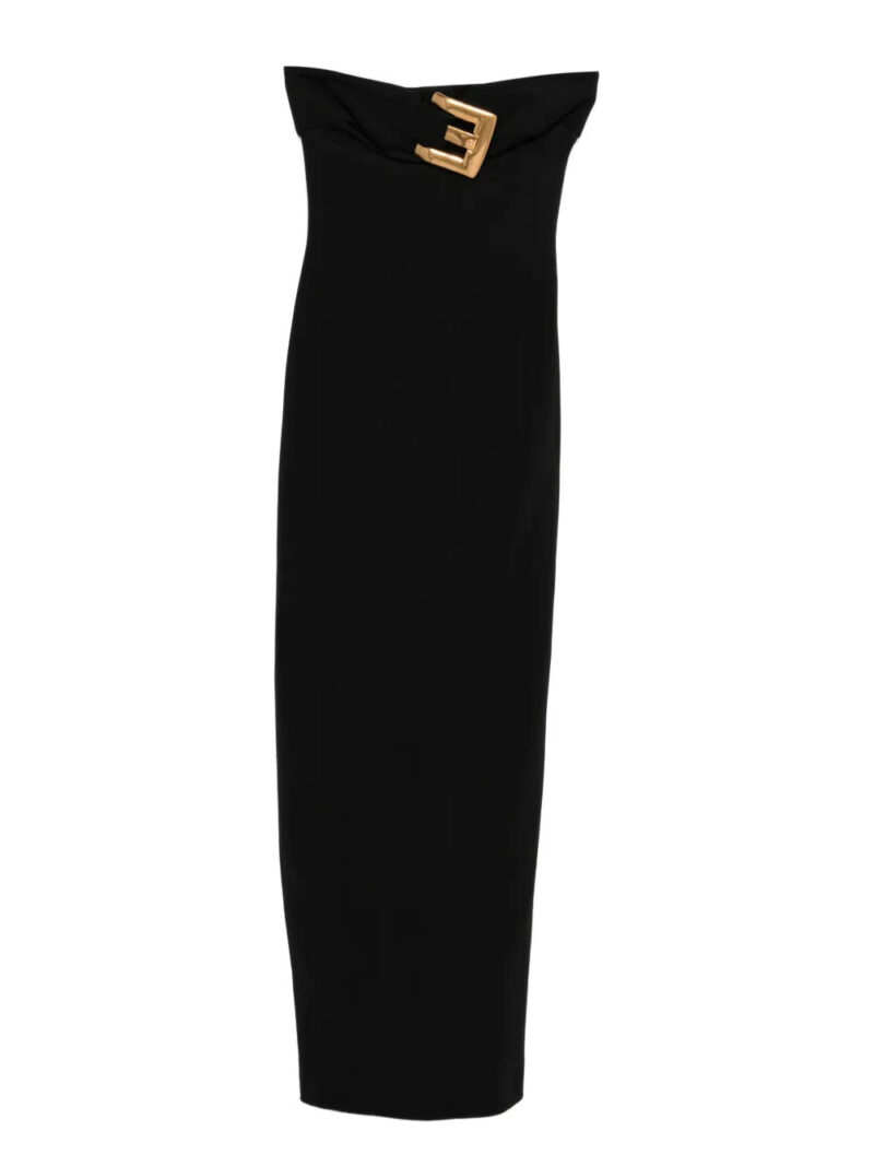 Balmain  strapless maxi dress
