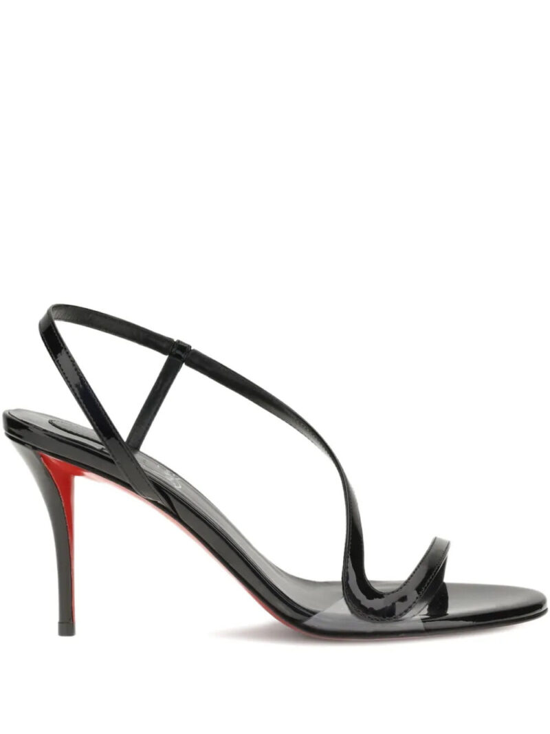 Christian Louboutin  80mm Rosa Z slingback leather sandals