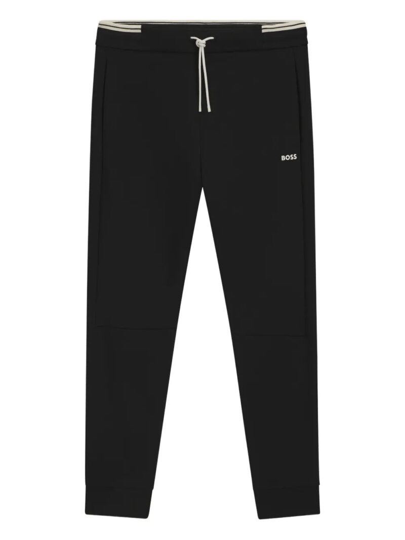BOSS  panelled drawstring track pants