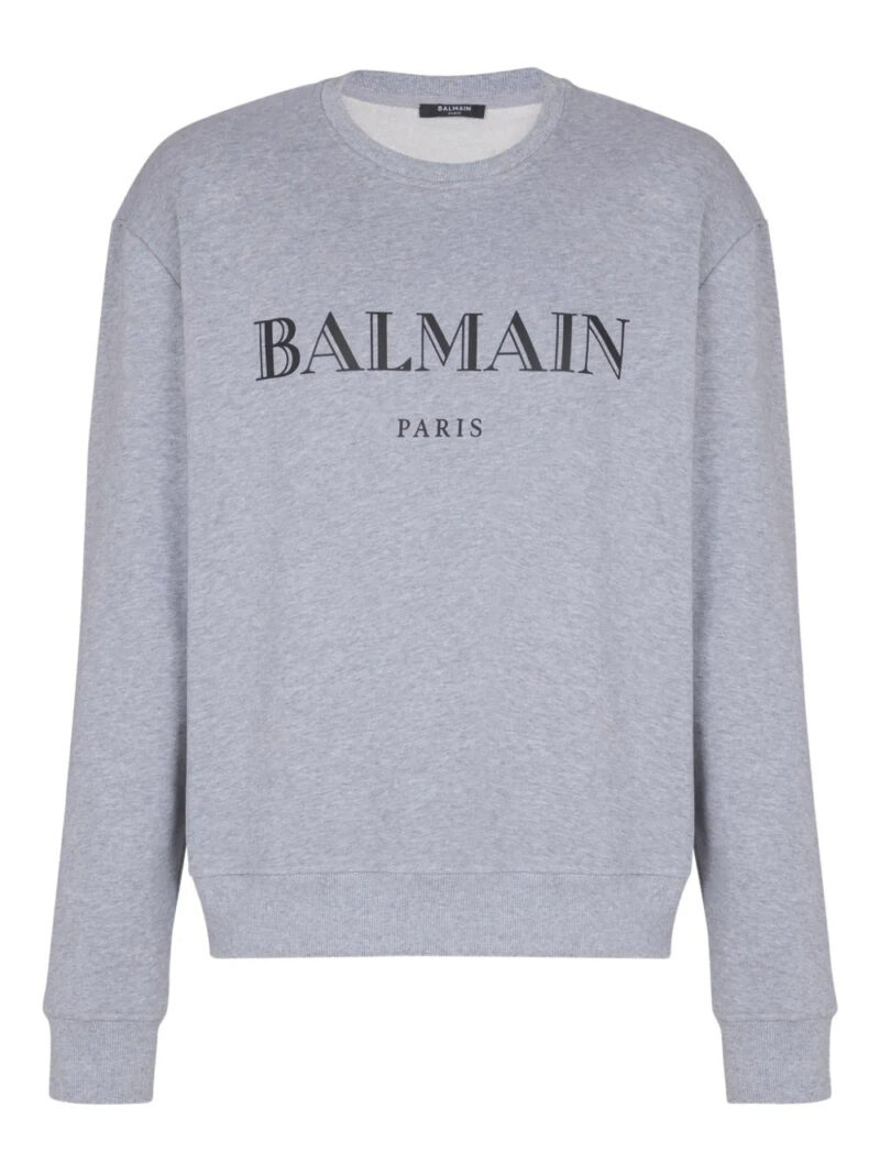 Balmain  logo-print sweatshirt