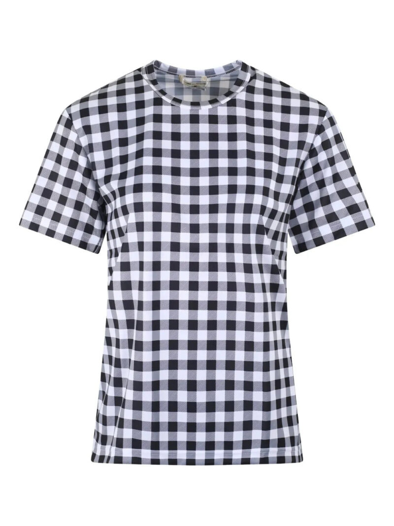 Comme Des Garçons  checked T-shirt