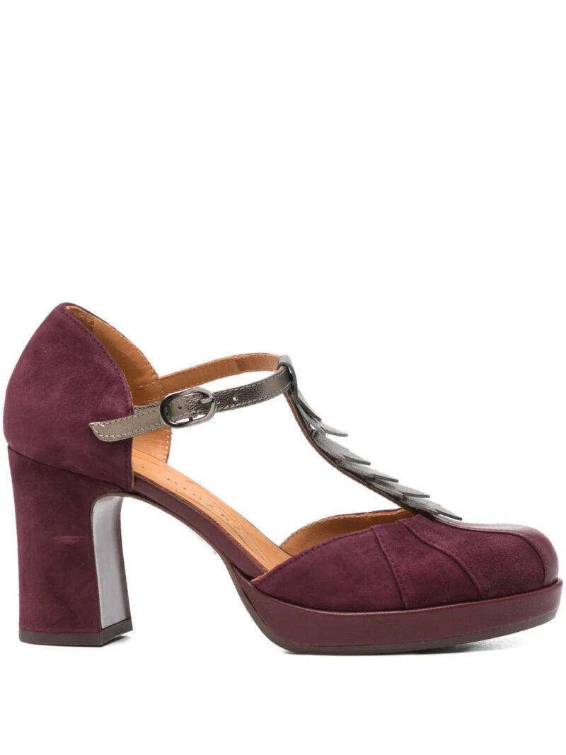 Chie Mihara  80mm T-bar heeled pumps