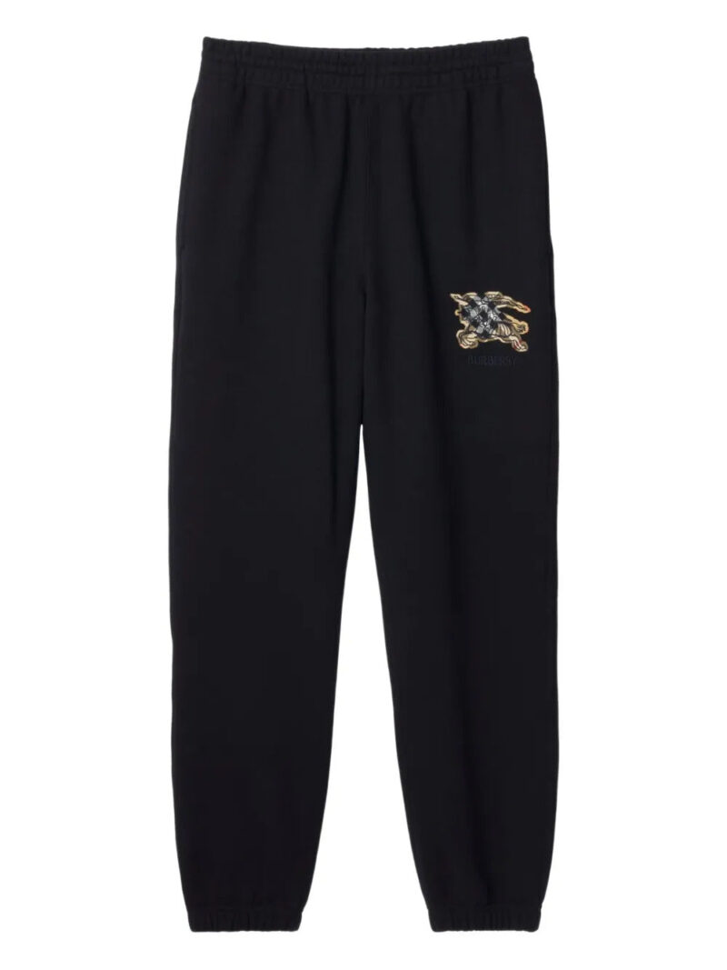 Burberry  equestrian-knight check trousers