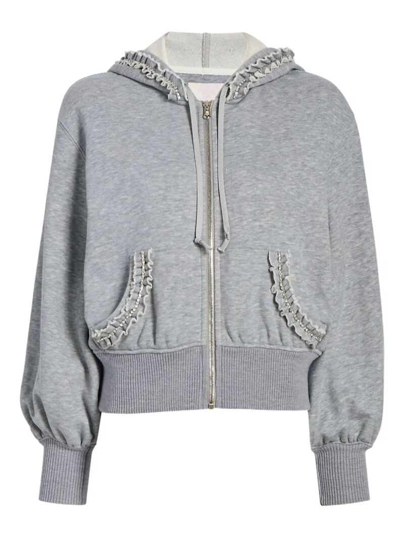 Cinq A Sept  Maddie zip-up sweater