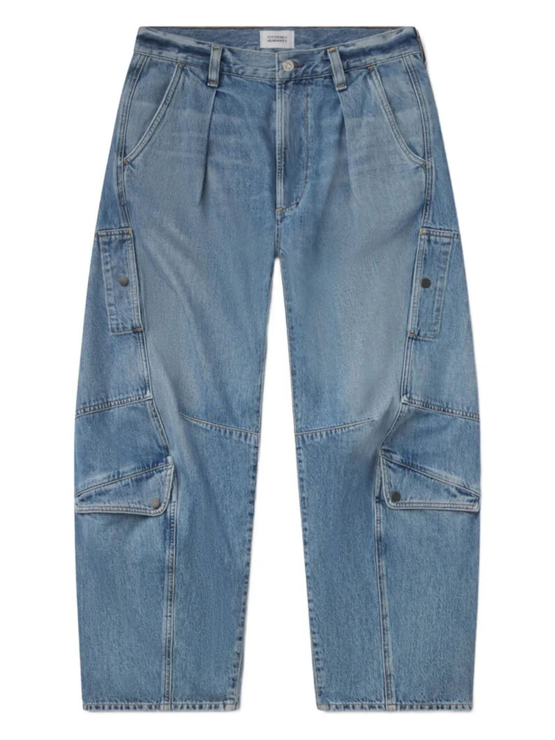 Citizens of Humanity  pleated-details flap-pocket jeans