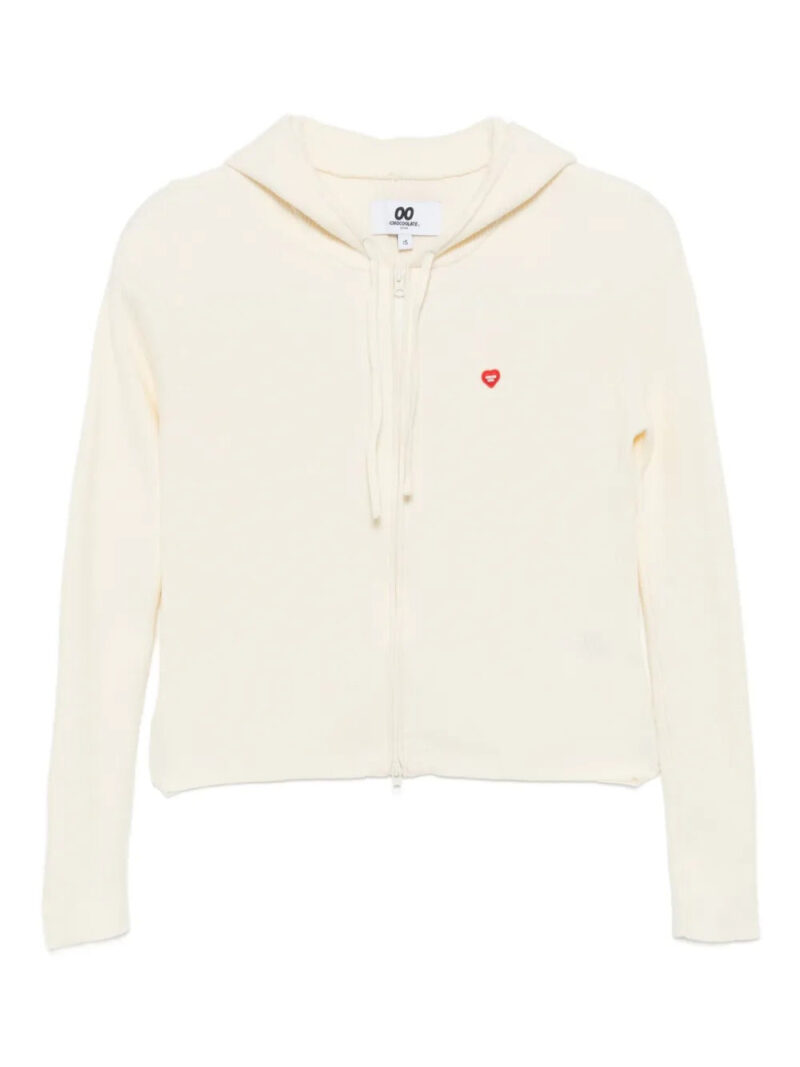 CHOCOOLATE  logo-patched hoodie