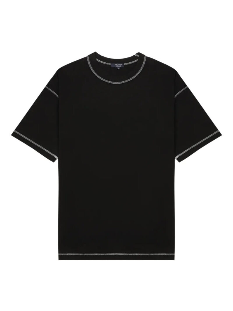 Comme des Garçons Homme  contrast-stitch T-shirt