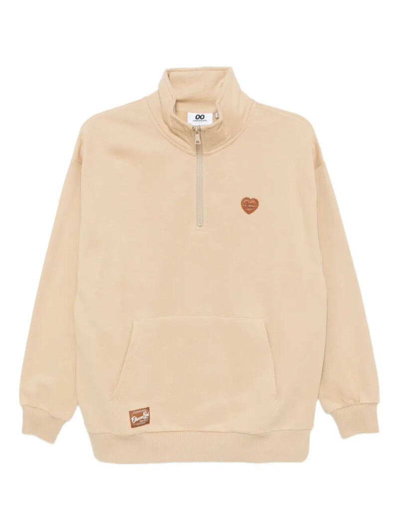 CHOCOOLATE  logo-patched sweatshirt