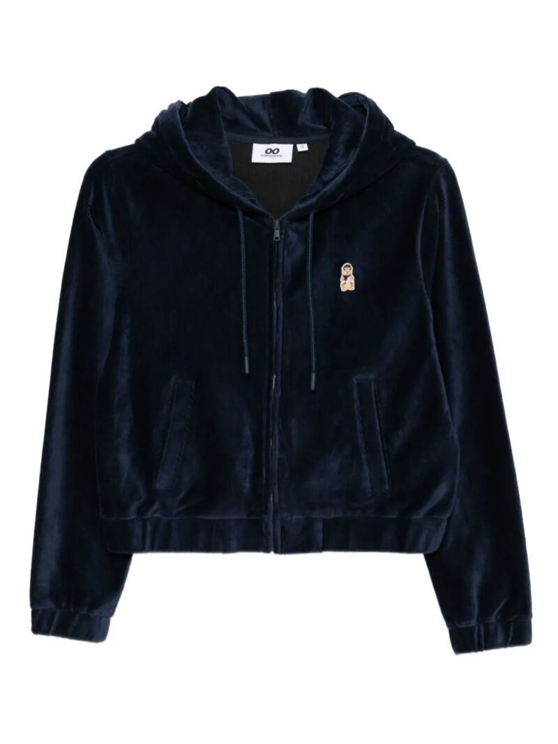 CHOCOOLATE  logo-patch hoodie