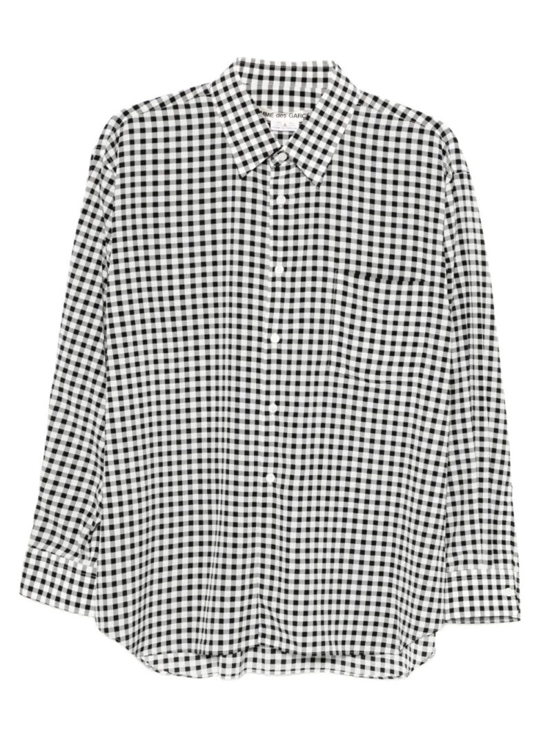 Comme Des Garçons  checked shirt