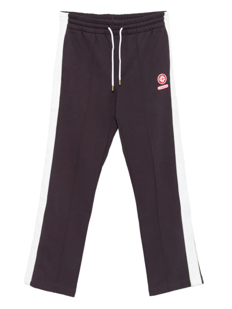 Casablanca  side-stripe cotton trousers