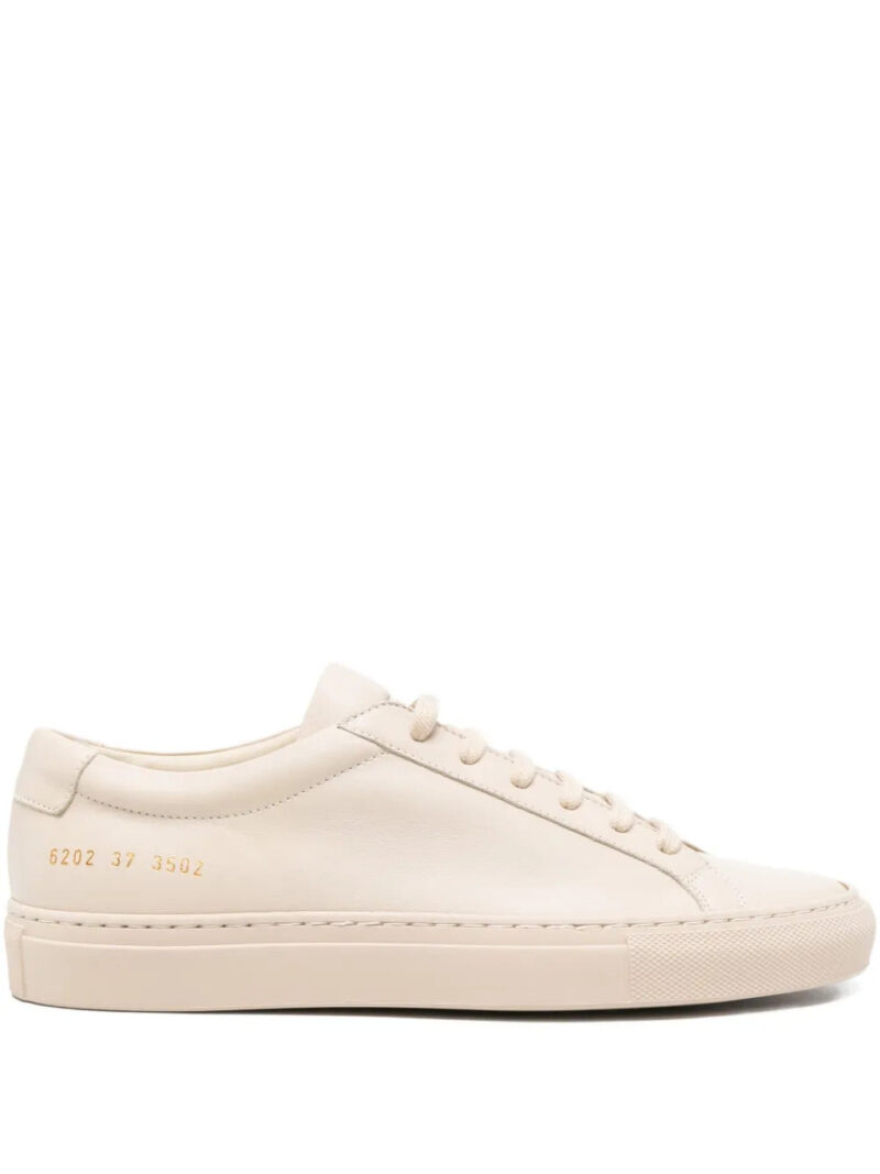 Common Projects  leather lace-up sneakers