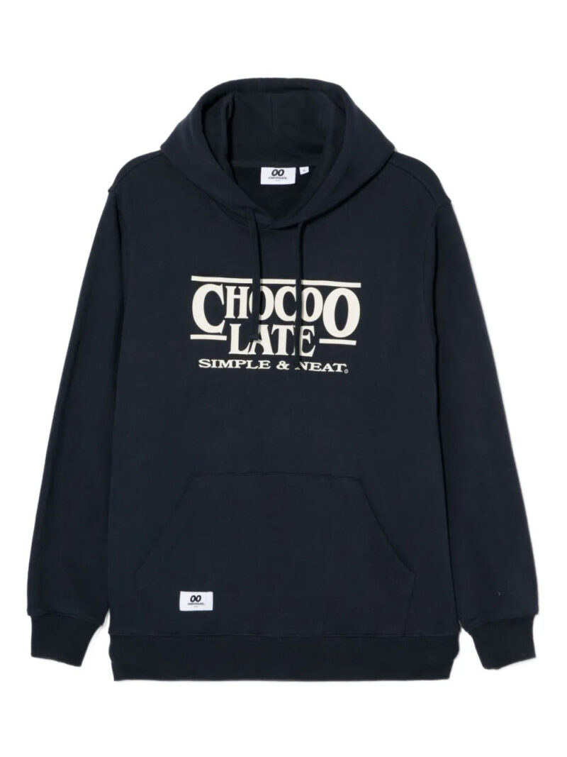 CHOCOOLATE  logo-embossed hoodie
