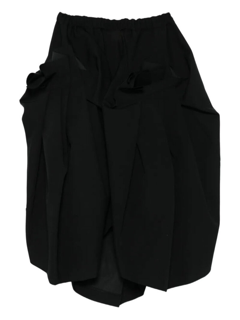Comme Des Garçons  ruffled lace skirt