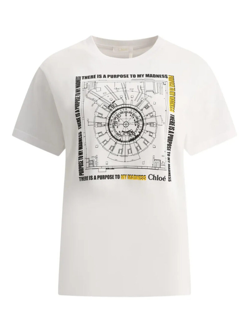 Chloé  graphic-print T-shirt
