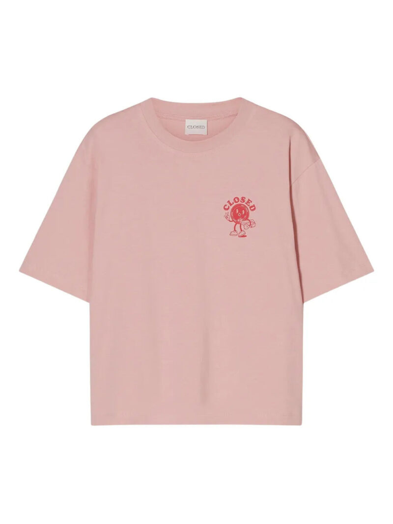 Closed  graphic-print cotton T-shirt