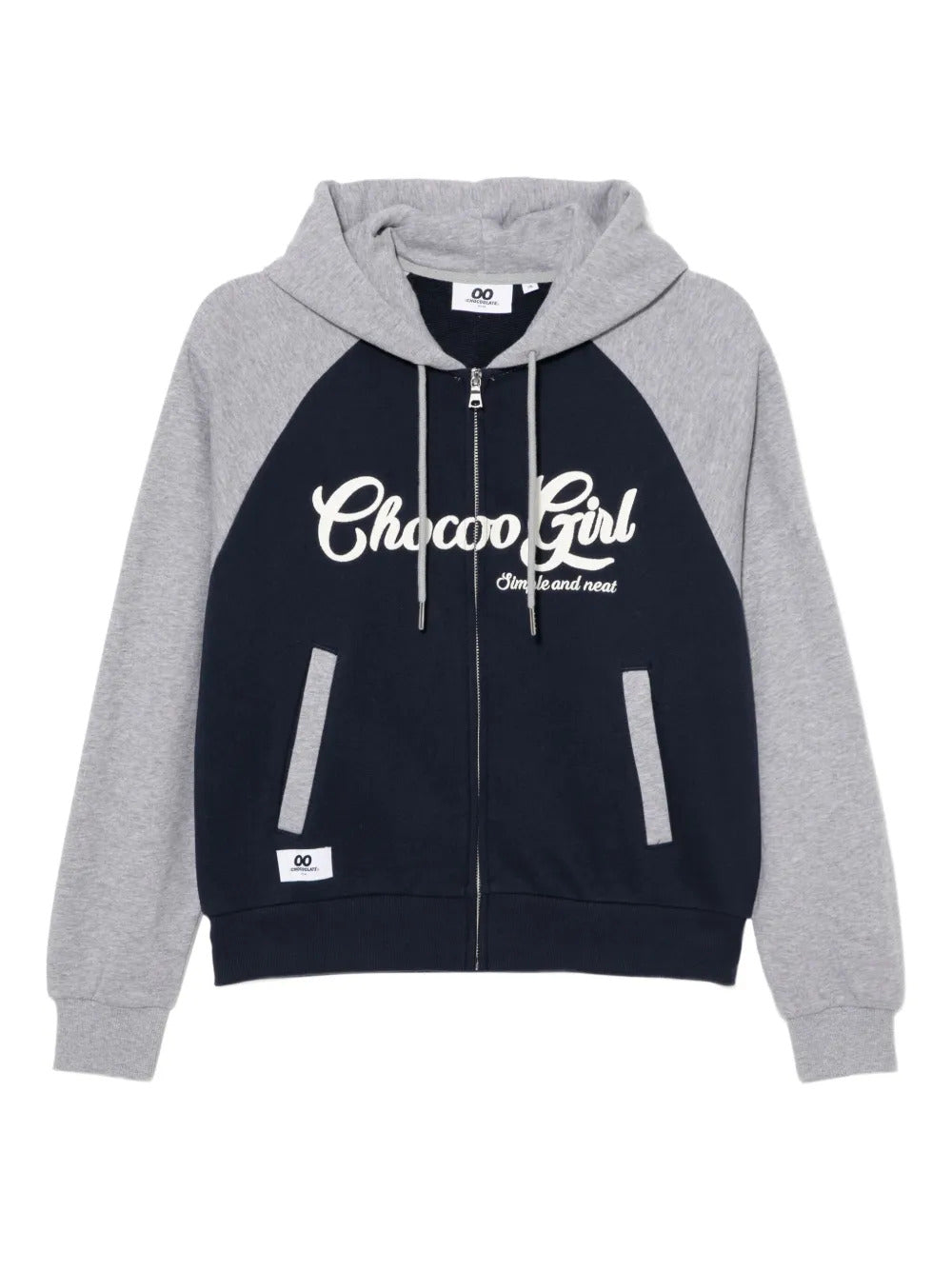 CHOCOOLATE logo-embroidered hoodie