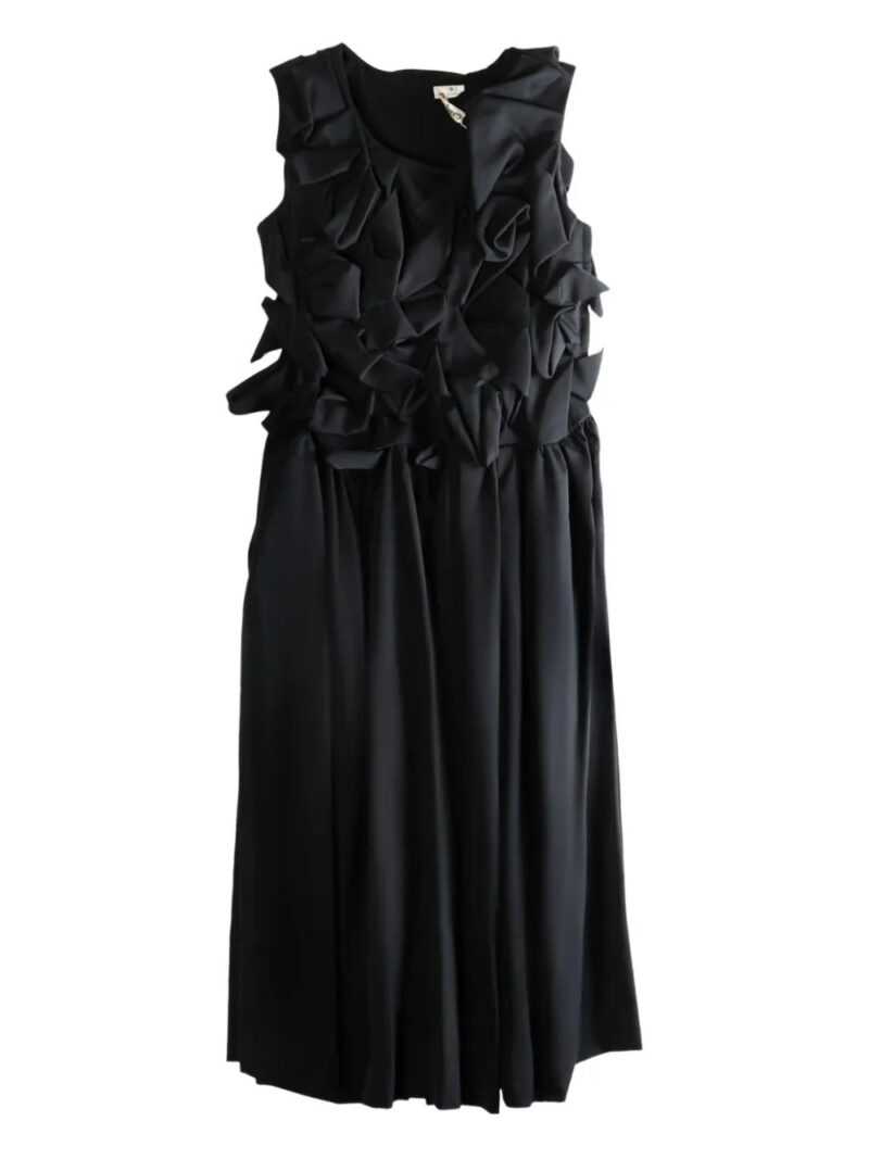 Comme Des Garçons  wool midi dress