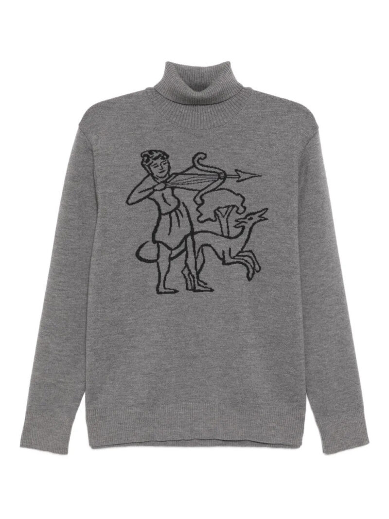 CHATEAU ORLANDO  ribbed turtleneck sweater