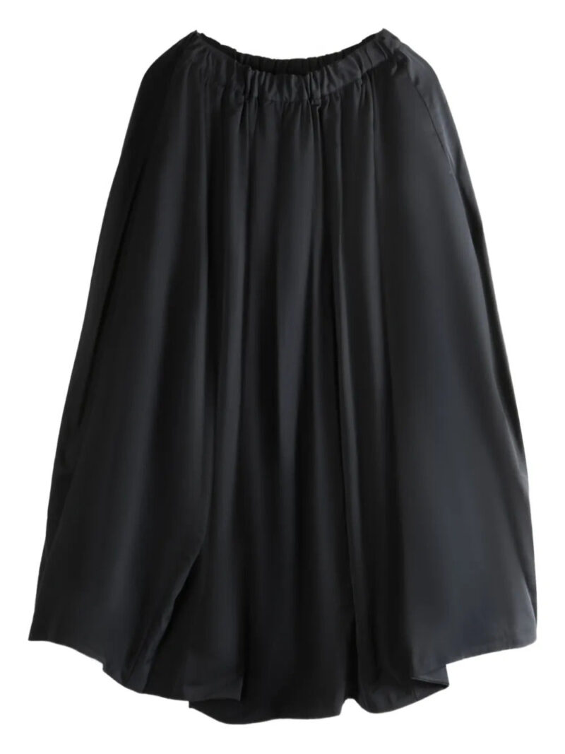 Comme Des Garçons  pleated wool skirt