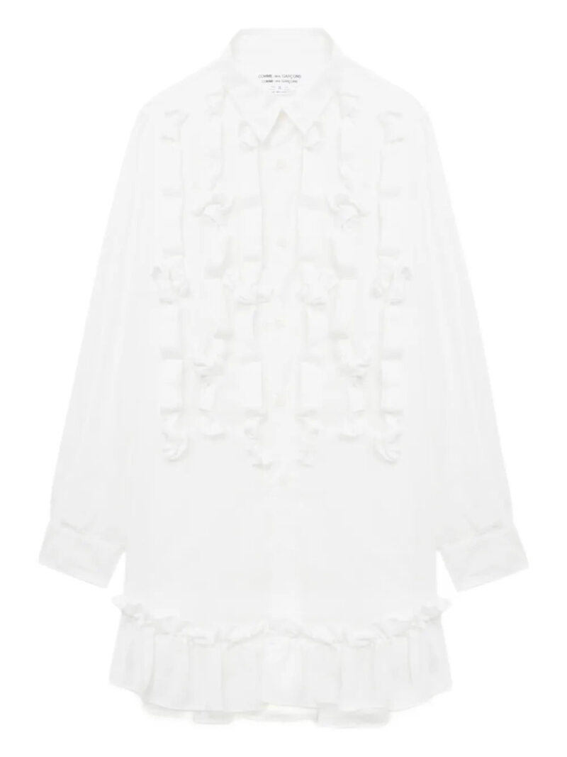 Comme Des Garçons Comme Des Garçons  ruffled shirt