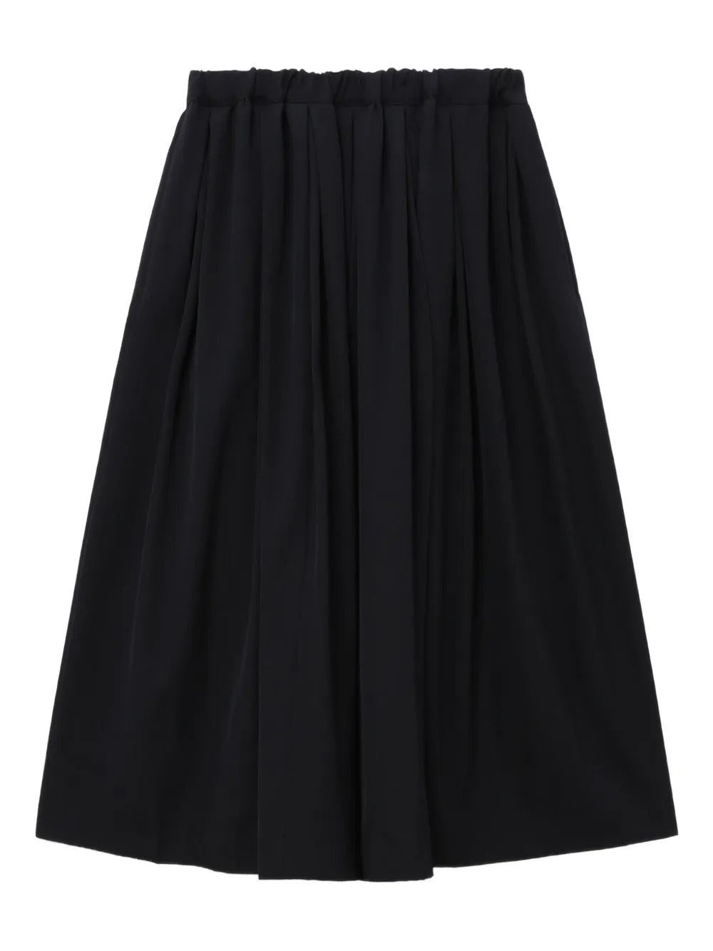 Comme Des Garçons Comme Des Garçons elasticated-waistband midi skirt
