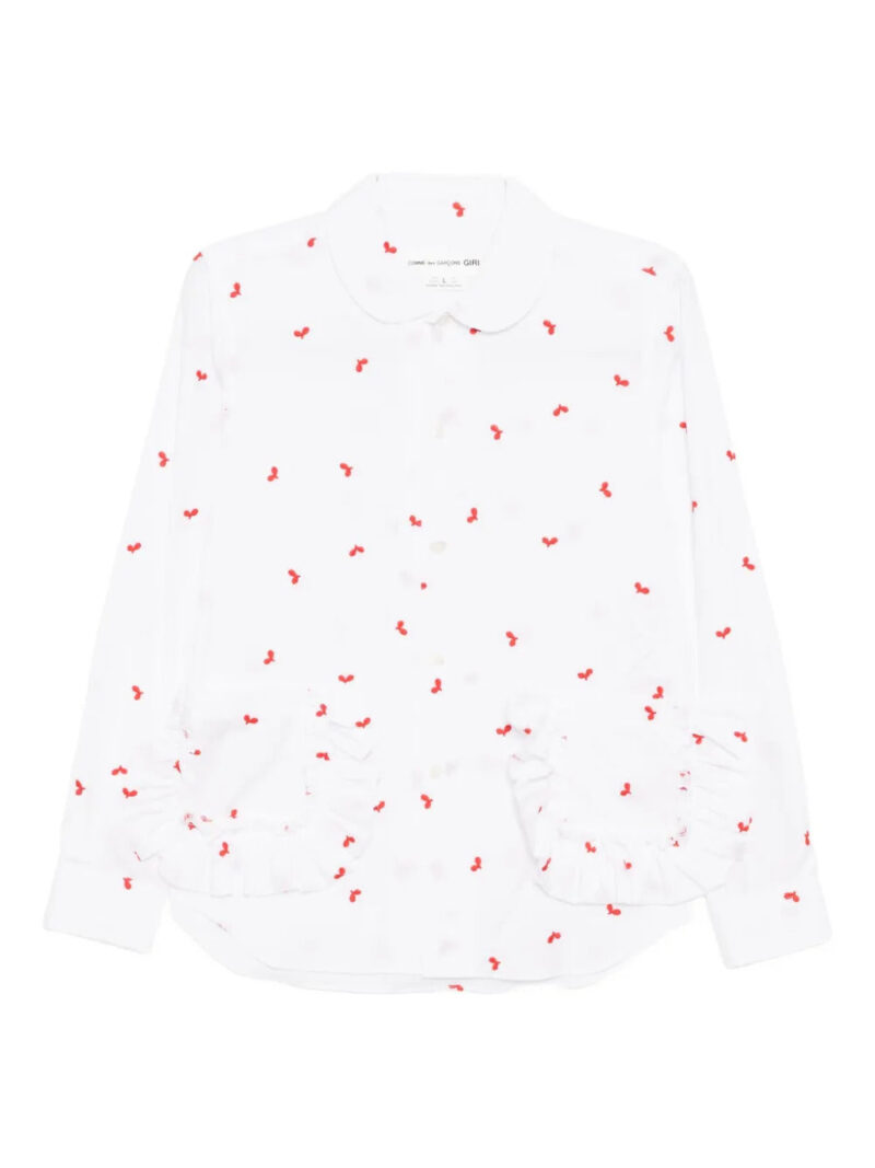 Comme Des Garçons Girl  ruffled-pocket shirt
