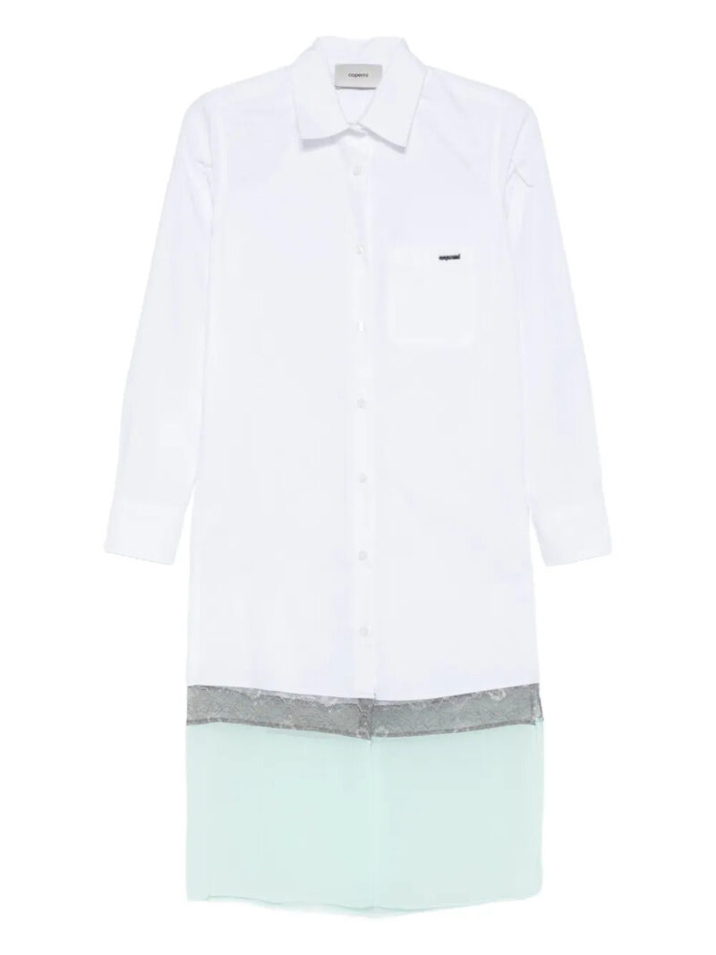 Coperni  layered shirt dress