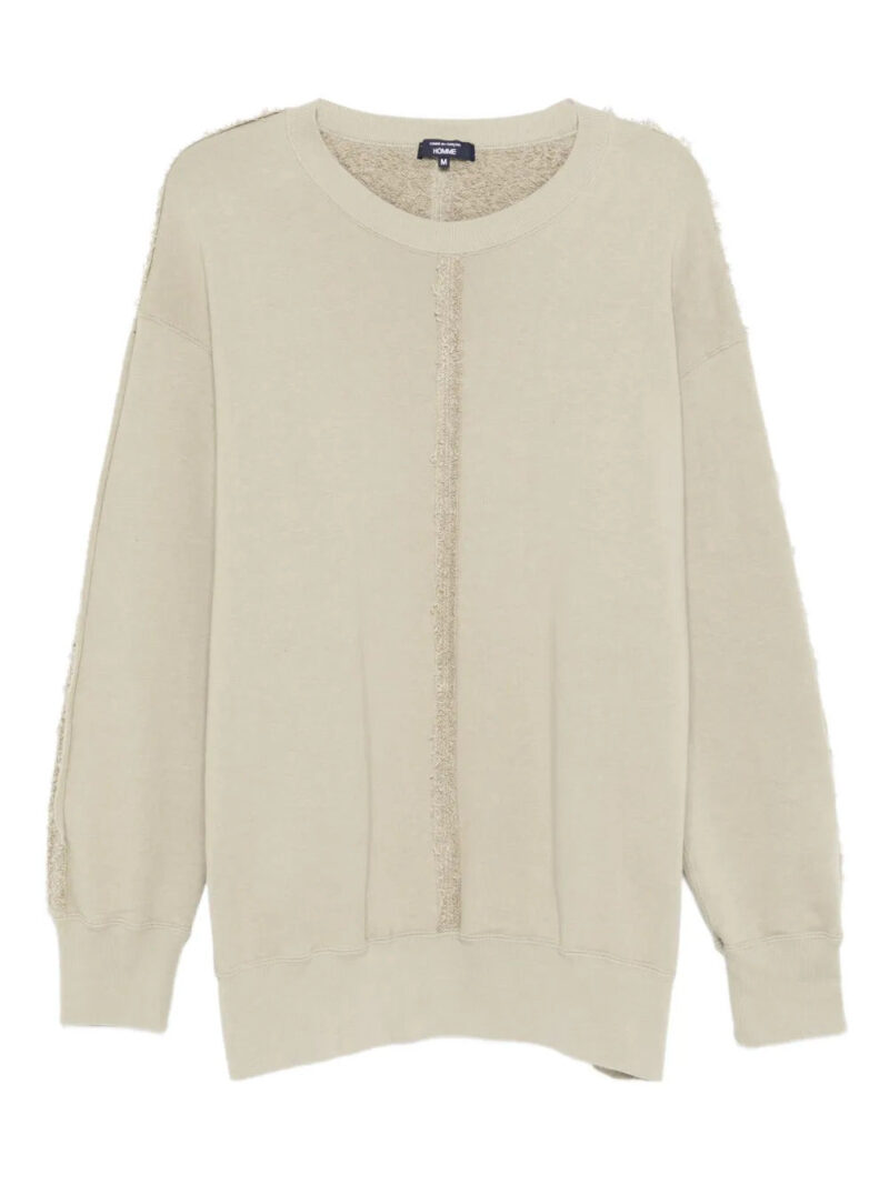 Comme des Garçons Homme  frayed sweatshirt