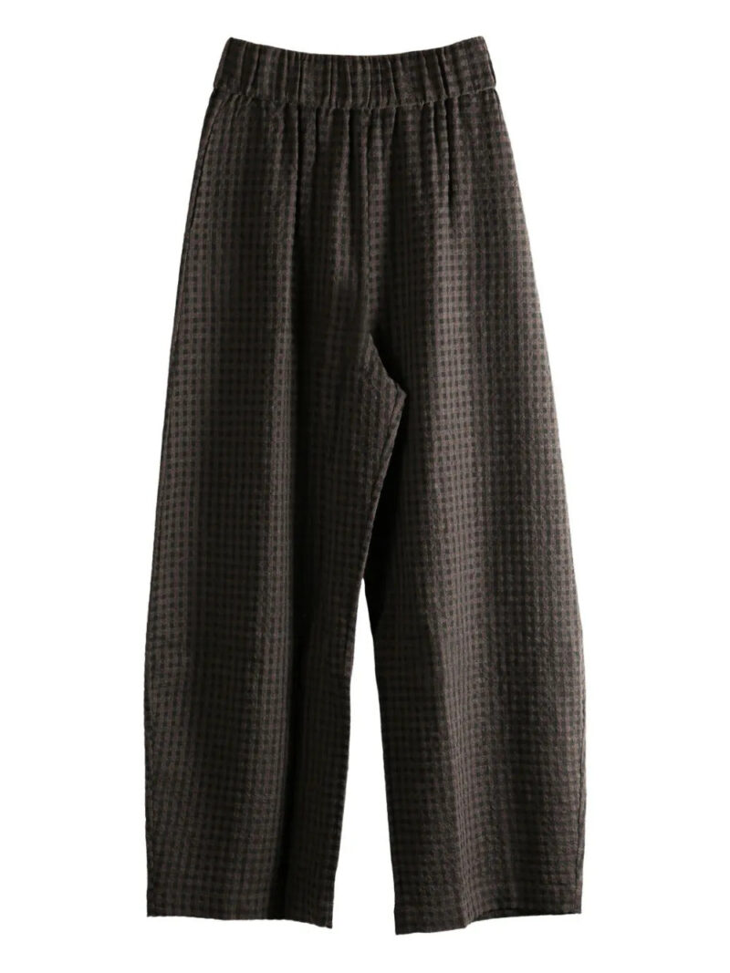 Cortana  jacquard checks trousers