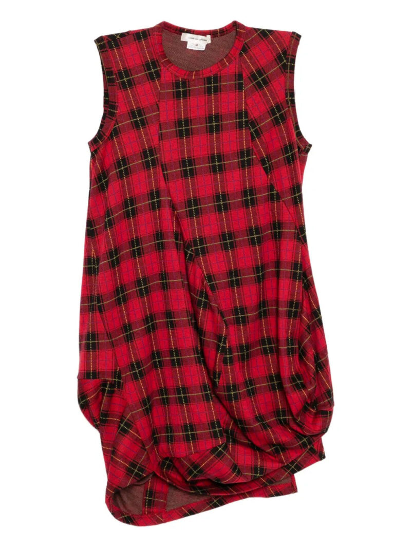 Comme Des Garçons  asymmetric sleeveless dress