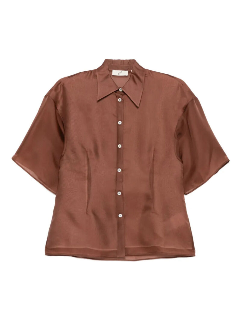 BITE Studios  Verse short-sleeved buttoned shirt