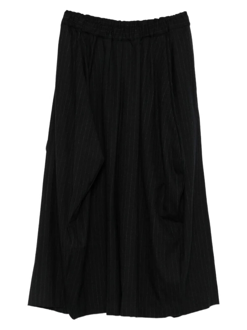 Comme Des Garçons  pinstripe cropped trousers