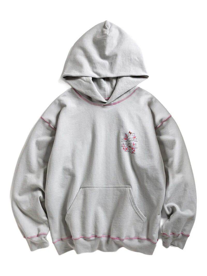 Anti Social Social Club  logo-print hoodie
